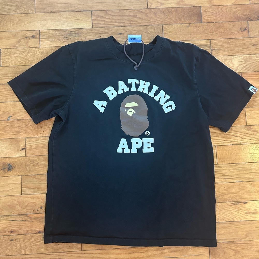 Bape Black Short Sleeve Tee Shirt